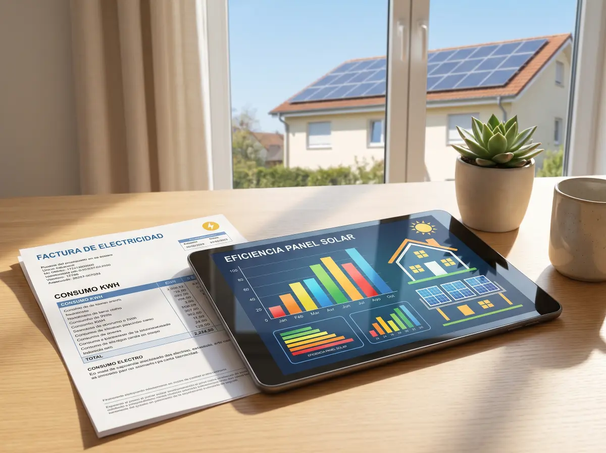 cómo leer la factura de la luz placas solares
